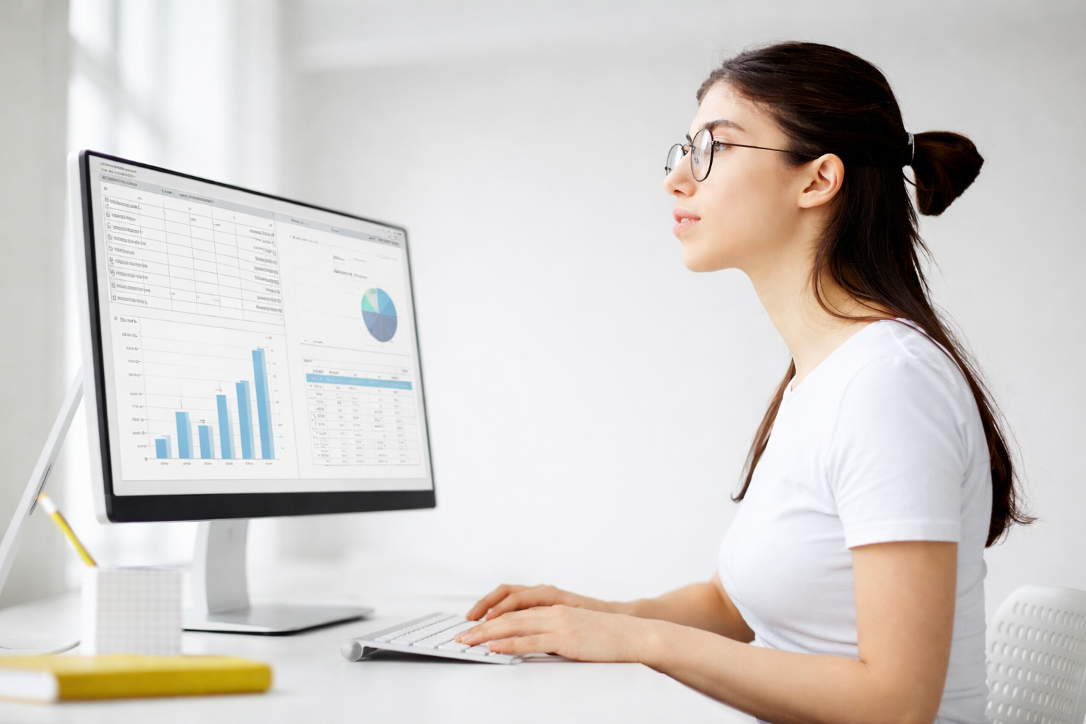 Élève du primaire en cours de mathématiques